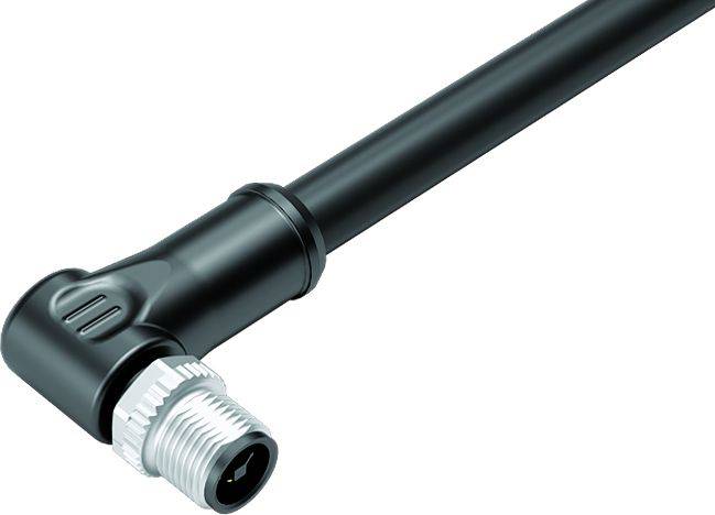 binder 77 0627 0000 50704-0200-20 Rundstik konfektioneret Stik, vinklet Samlet poltal: 4 Serie (rundstikforbindelse): 813 1 stk
