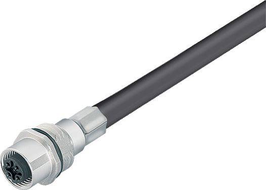 binder 70 3442 785 05-20 Sensor-, aktuator-stik, M16 Tilslutning, lige 0.5 m Pol-tal (RJ): 5 1 stk