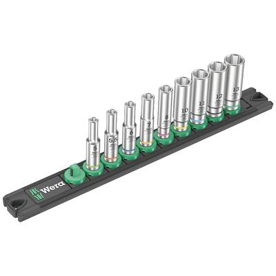 Wera A Deep Topnøglesæt Tommer 1/4" 9 dele 05005410001