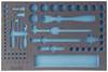 Hazet 163-118L 163-118L Skumplastindlæg (L x B) 519 mm x 342 mm