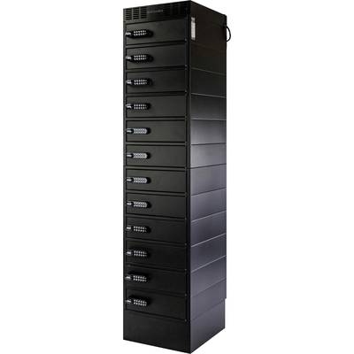 Leba Innovation NoteLocker 12 USB-A Opladnings- og administrationssystem Skab Bærbare computere, Chromebooks, Tablets, I