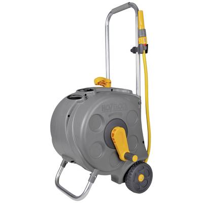 Hozelock 2416R0000 Compact Cart Slangevogn 30 m 1/2 tomme 1 stk Grå, Gul