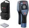 Bosch Professional Lokaliseringsapparat D-tect 120 0601081303 Detektion maks. 120 mm Egnet til Jernholdigt metal , Ikke jernholdigt metal , Spændingsførende ledninger , Trä, Plast
