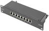 Digitus DN-91608S-EA 8 porte Patch-panel 254 mm (10") CAT 6A 1 U Flerfarvet med stik
