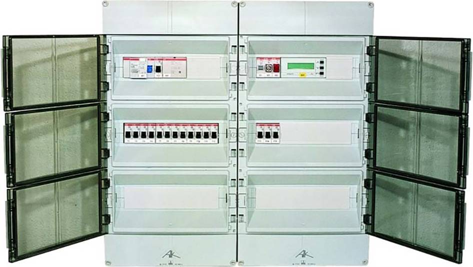 Danfoss 109502 DV07-09DR/RB230 Fordelerskab Overflademonteret Indhold 1 stk