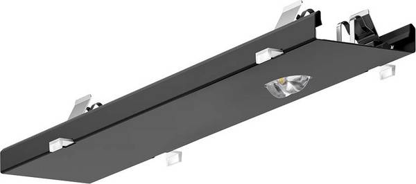 Trilux  7229800  7650 L-ALB  #7229800  LED-enhedsholder    2.6 W  LED (RGB)    Grå  1 stk