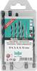 Heller 26284 Universal-borsortiment 5 dele 4 mm, 5 mm, 6 mm, 8 mm, 10 mm Sekskantskaft 5 stk