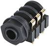 Rean AV NYS216G Jack-stik 6,35 mm Bøsning Poltal: 3 1 stk