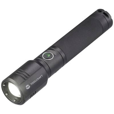 TOOLCRAFT Lommelygte Batteridrevet SMD LED Justerbar, med USB-interface, med stroposkopfunktion 1000 lm 194 g