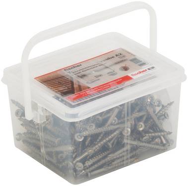 Fischer 660613  Terrasseskruer 5 mm 60 mm Sekskant      200 stk