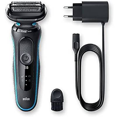 Braun Series 5s EasyClean 50-M1000s Folie-shaver Sort, Turkis
