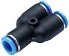 TRU COMPONENTS Y-forbinder PW6-4 Rør Ø: 6 mm, 4 mm 1 stk