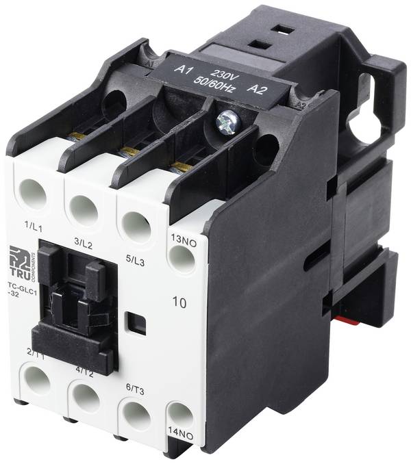 TRU COMPONENTS TC-GLC1-32 230V Kontaktor   3 x afbryder 15 kW 230 V/AC 32 A    1 stk