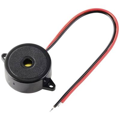 TRU COMPONENTS TC-10475816 Piezo-alarm Støjudvikling: 85 dB Spænding: 12 V/DC Kontinuerlig lyd 1 stk