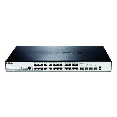 D-Link DGS-1510-28XMP/E Netværks-switch RJ45/SFP+  24 + 4 port 128 Gbit/s PoE-funktion 