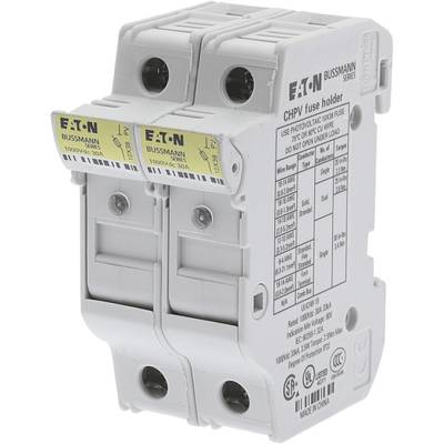 Eaton CHPV2IU Sikringsholder 2-faset Passer til Finsikring 10,3 x 38 mm 2-polet 32 A 1000 V 6 stk