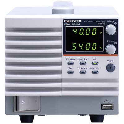 GW Instek PSW 40-54 Laboratoriestrømforsyning, indstillelig  0 - 40 V/DC 0 - 54 A 720 W   Antal udgange 1 x