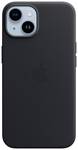Apple;Leather Case MagSafePasser til: iPhone 14, Midnat