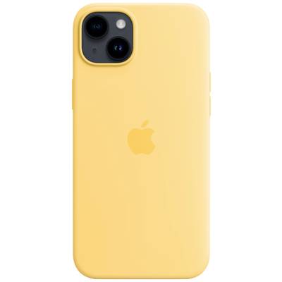 Apple Silicon Case MagSafe Case Apple iPhone 14 Plus Solgul Induktiv opladning, Stødsikker