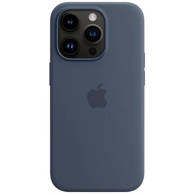 Apple Silicon Case MagSafe Case Apple iPhone 14 Pro Blå  Induktiv opladning, Stødsikker