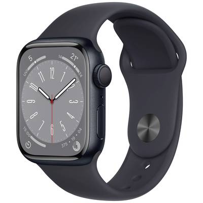 Apple Watch Series 8 GPS 41 mm Aluminiumskabinet Midnat Sportsarmbånd Midnat