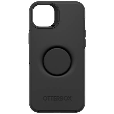Otterbox +Pop Symmetry Mobiltelefon backcover Apple iPhone 14 Plus Sort MagSafe-kompatibel, Stødsikker