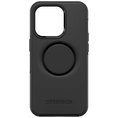 Otterbox +Pop Symmetry Mobiltelefon backcover Apple iPhone 14 Pro Sort MagSafe-kompatibel, Stødsikker