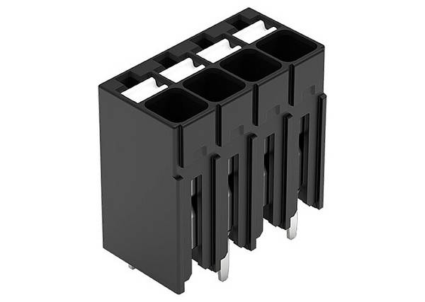 WAGO 2086-1124/300-000 Printklemme 1.50 mm² Poltal 4 Sort 1 stk