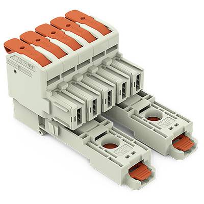 WAGO Tilslutningskabinet-kabel   Rastermål: 10.16 mm 832-1105/306-000 5 stk 