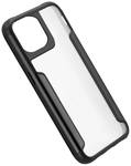 Hama;Metallic FramePasser til: iPhone 14 Plus, Transparent, Sort
