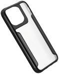 Hama;Metallic FramePasser til: iPhone 14 Pro, Transparent, Sort