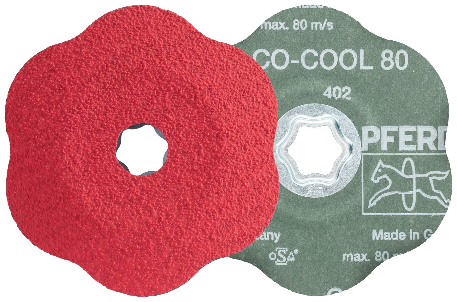 25x PFERD Fiberscheiben CC-FS 125 A 24 - Schleifscheiben Set