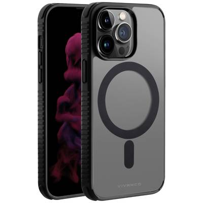 Vivanco Mag Solid Elite Mobiltelefon backcover Apple iPhone 14 Pro Transparent, Sort
