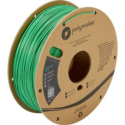 Polymaker PA02006 PolyLite Filament PLA-plast  1.75 mm 1000 g Grøn  1 stk