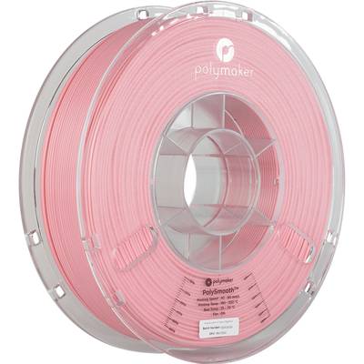 Polymaker PJ01009 PolySmooth Filament PVB kan poleres 1.75 mm 750 g Pink  1 stk