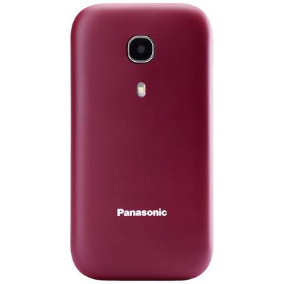 Panasonic KX-TU400 Senior-flip-mobiltelefon  Rød