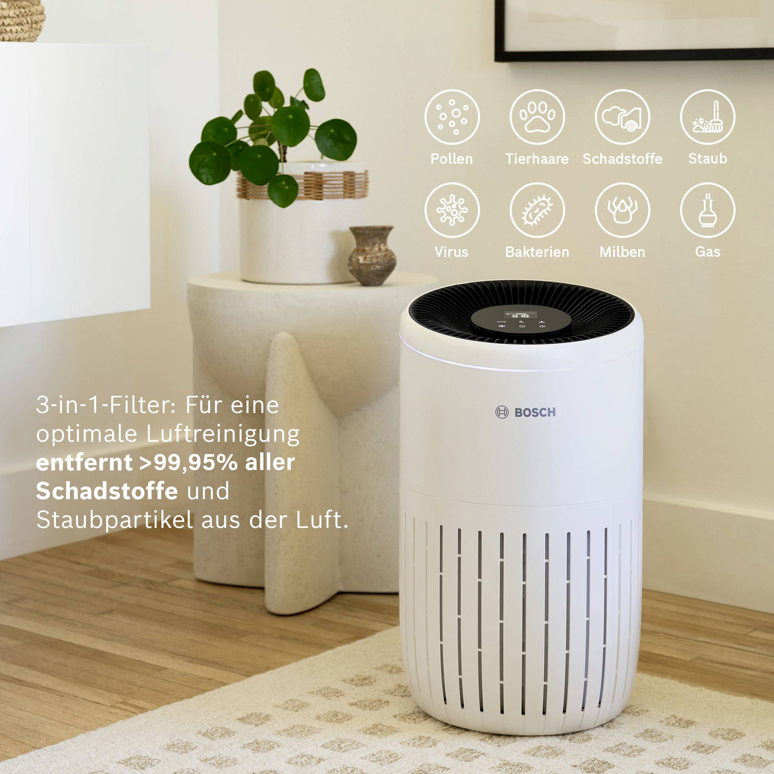 Bosch Home Comfort 7733701945 Air 4000 filter Reserve-filter Flerfarvet-5