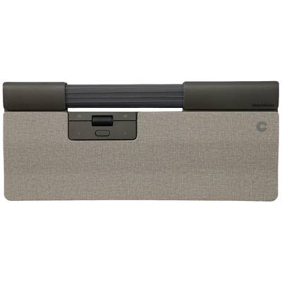 Contour Design SliderMouse Pro Regular Wrist Ergonomisk mus USB, Bredbånd Lysegrå 6 Knapper 2800 dpi Ergonomisk korrekt,