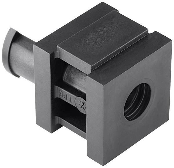 HellermannTyton VP-S_9-10_Ins-sgl-PL-BK (20) Enkelt tylle halogenfrit Plastic Sort 20 stk