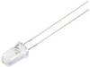 TRU COMPONENTS LED med ledninger Rød Rund 5 mm 25000 mcd 15 ° 30 mA 2.1 V