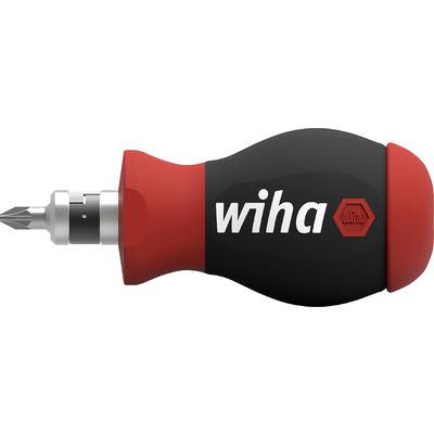 Wiha Stubby Bit-skruetrækker Værksted 7 dele Kærv, Krydskærv Phillips, Pozidriv, TORX, Unbrako