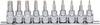KS Tools 918.3939 Topnøglesæt 3/8" (10 mm) 918.3939