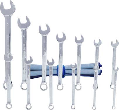 KS Tools 518.0643  Gaffelnøgle-sæt  Nøglebredde (metrisk) (kun til del) 6 - 22 mm