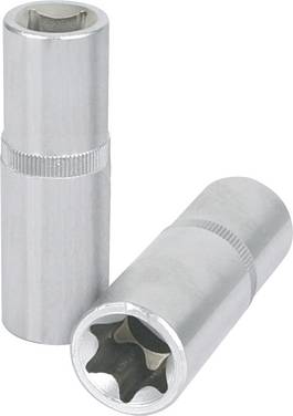 KS Tools 917.2402 9172402 Udvendig TORX®-profil Topnøgle   1/4" E 5   1/4" (6,3 mm)