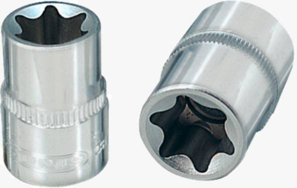 KS Tools 918.1582 9181582 Udvendig-TORX Topnøgle    E 4   1/4" (6,3 mm)