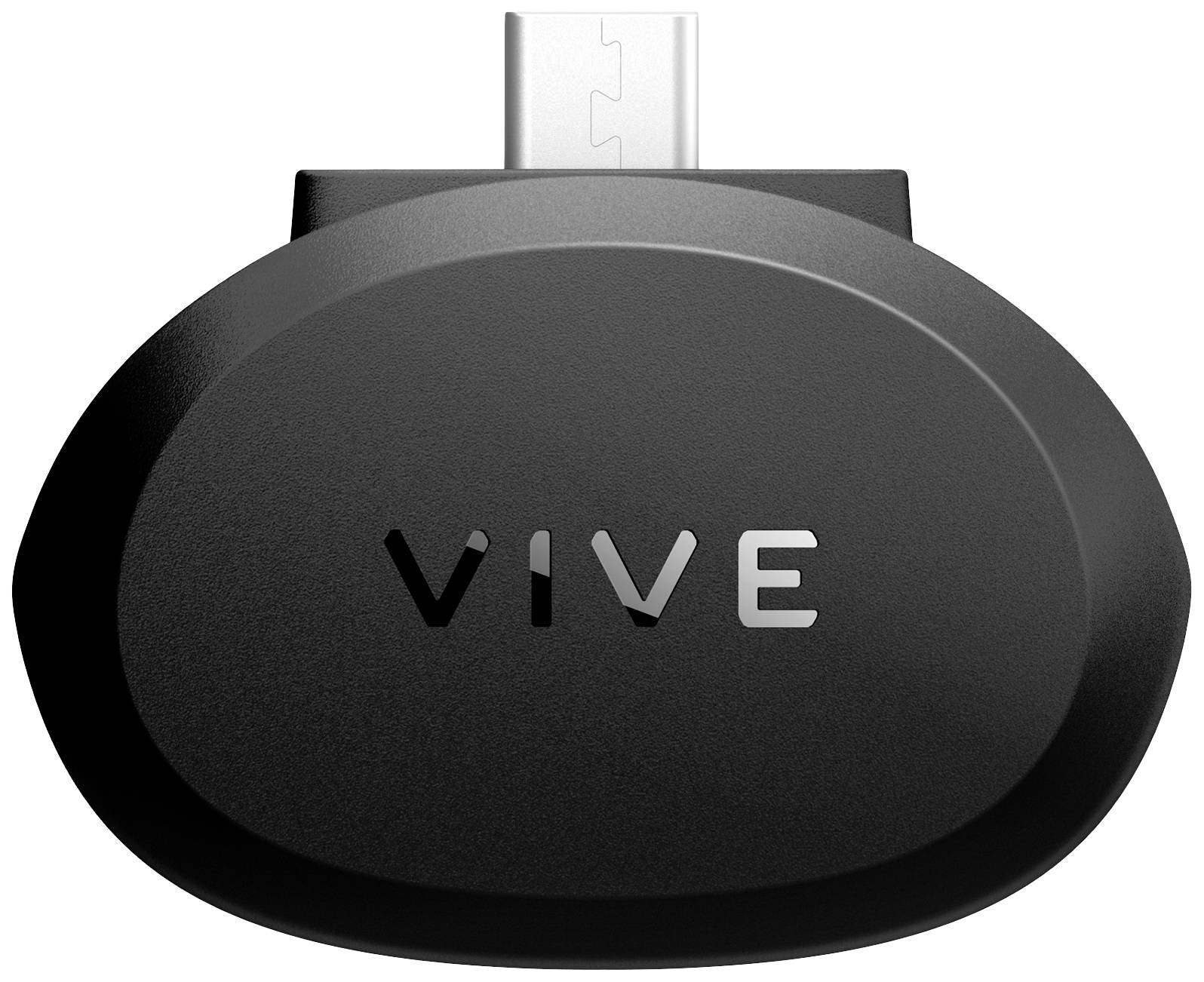 En sort adapter med påskriften 'VIVE', foroven en micro-USB-port.