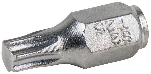 <br>  KS Tools<br>  918.3056<br>  918.3056<br>  TX-bit<br>  Drev (skruetrækker): 1/4" (6,3 mm)<br>  Udgang: TX<br>  TX 20<br>  18 mm<br>