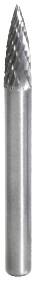 KS Tools 515.3252 Fræsestift Hårdt metal Længde 63 mm Mål, Ø 6 mm Arbejdslængde 40 mm Skaftdiameter 6.0 mm