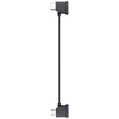 Sort HDMI-kabel med to vinklede stik, ca. 20 cm langt, velegnet til trange pladsforhold bag enheder.