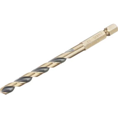 DEWALT DT20608-QZ HSS-G Metal-spiralbor 1 stk. 6 mm Samlet længde 102 mm rustbeskyttet Sekskant 1 stk